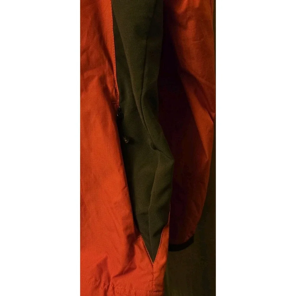 North End Mens Red Long Sleeve Full-Zip Windbreaker‎ Jacket Size Medium